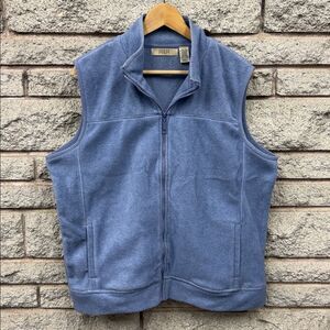 Vintage R&R Light Blue Fleece Vest